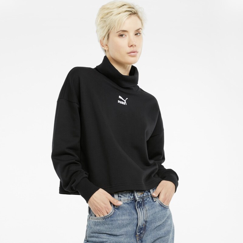 Puma Classics Turtleneck Crew TR black 37467843