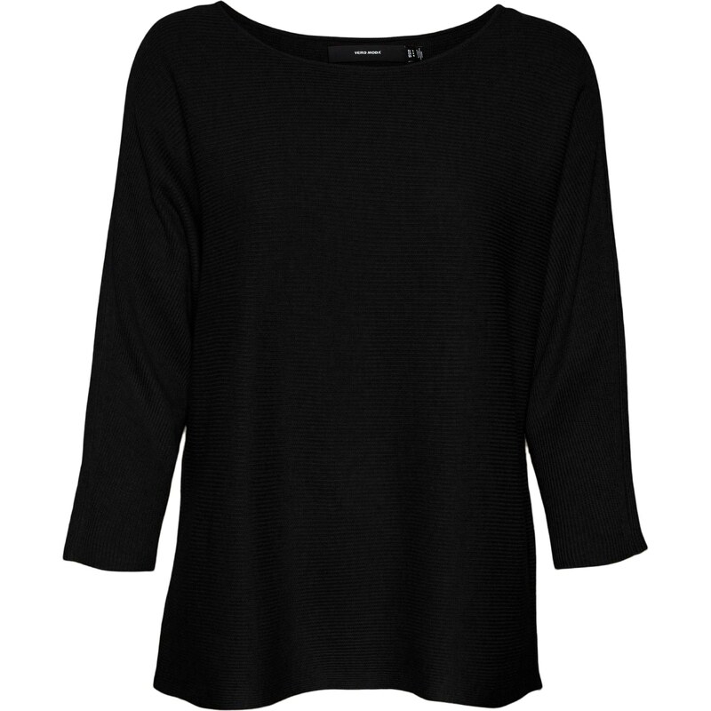 VERO MODA Sveter Nora čierna 37468835