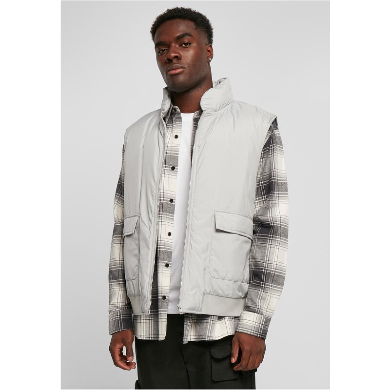 Urban Classics Lightweight Asphalt Vest Clean Puffer Vest 50603734