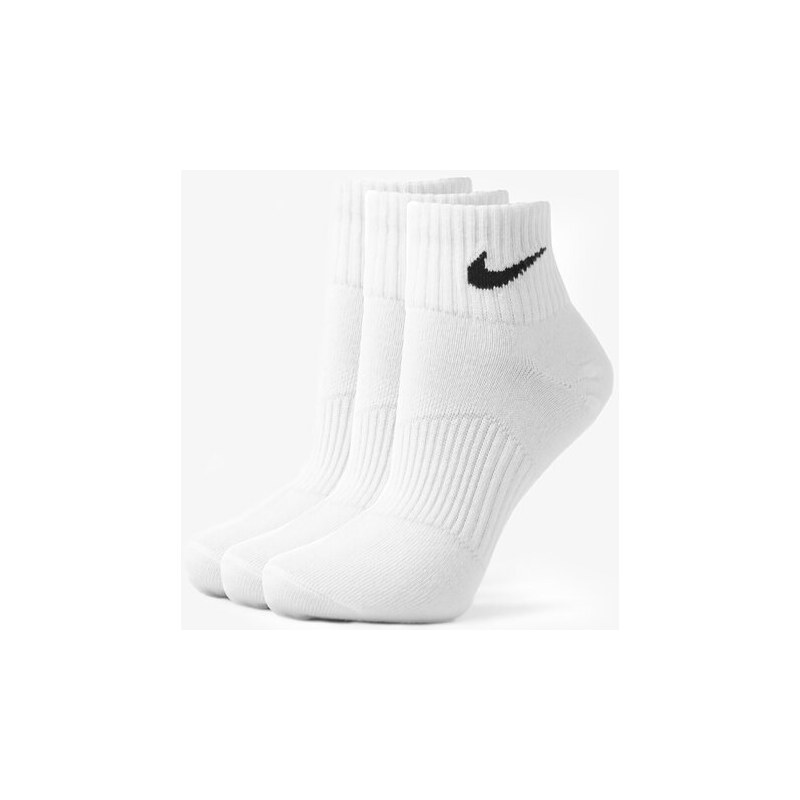 Nike Ponožky 3Ppk Quarter White ženy Doplnky Ponožky SX4706-101 67554931