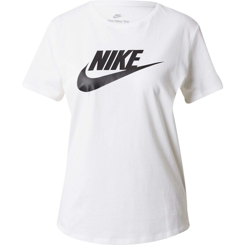 Nike Sportswear Tričko Essential čierna / biela 37480201