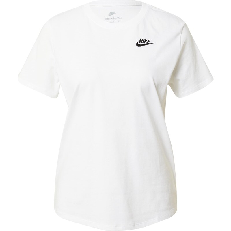 Nike Sportswear Tričko Club Essential čierna / biela 37480266