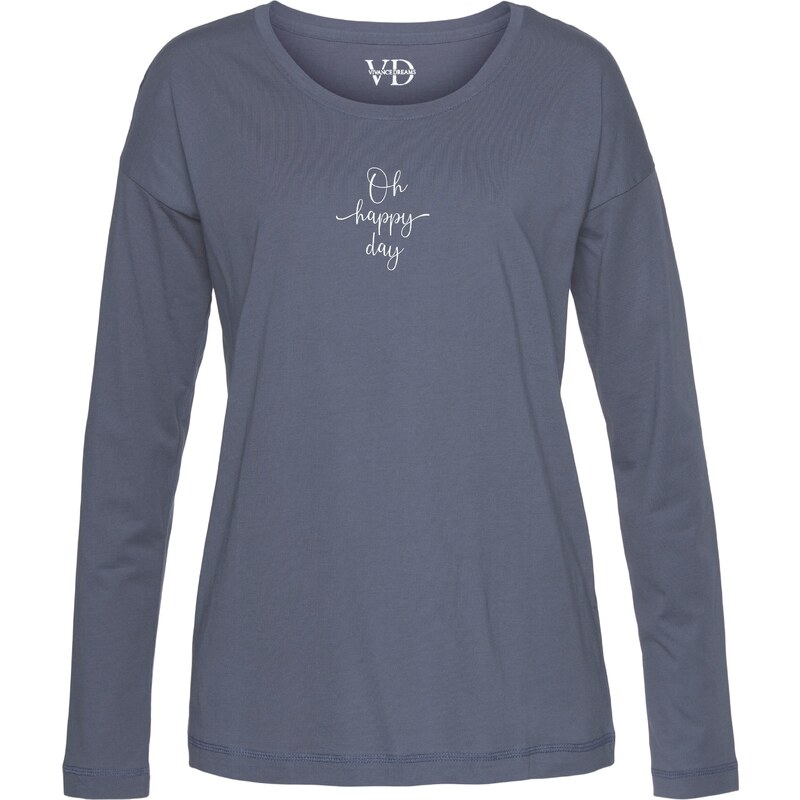 VIVANCE Tričká na spanie Dreams tmavomodrá / biela 54242132