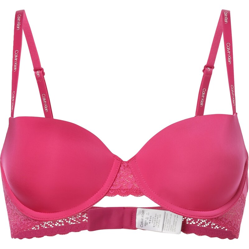 Dámska podprsenka QF5146E VHZ tmavo ružová - Calvin Klein 37484380