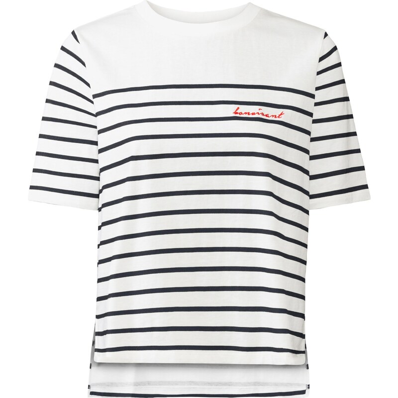 LASCANA Tričko oranžová / čierna / biela 54240840