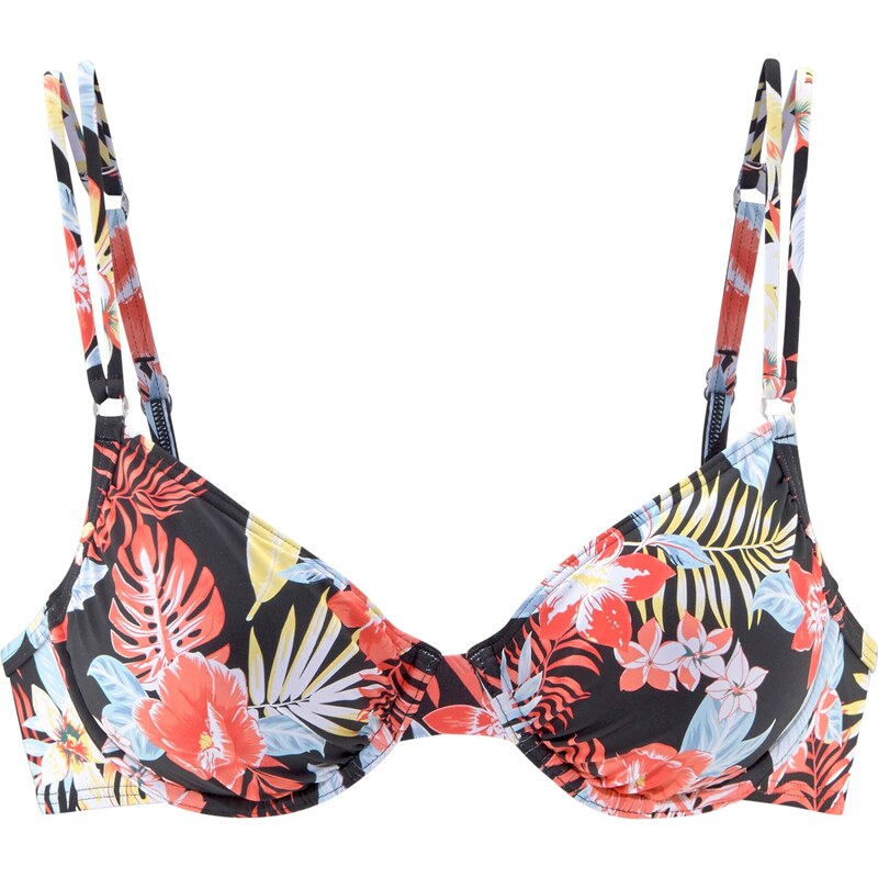 s.Oliver Bikinový top zmiešané farby / čierna 54241159