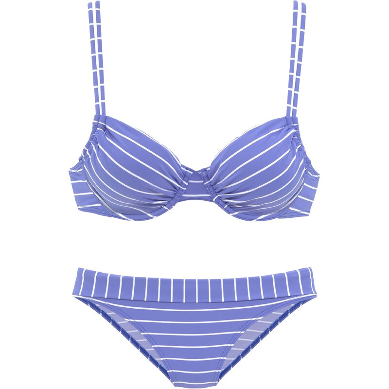 VIVANCE Bikiny kráľovská modrá / biela 54242042