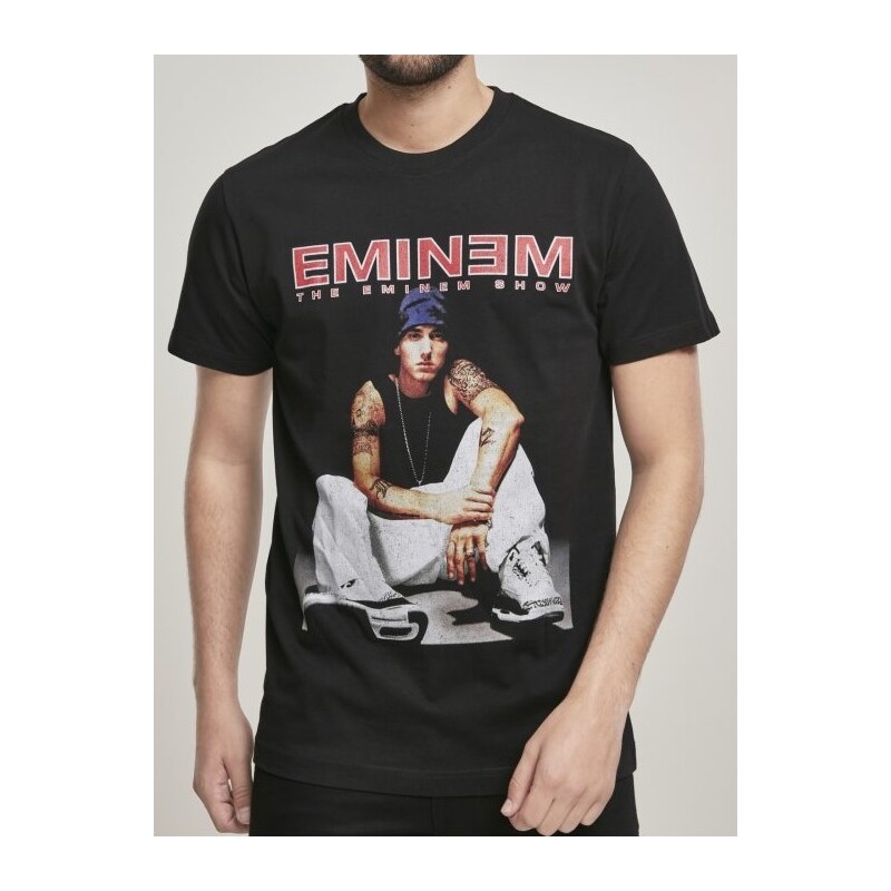 MISTER TEE Pánske tričko Eminem Seated Show Tee black