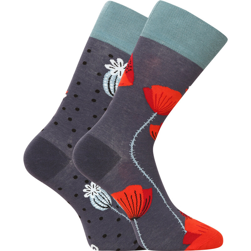 Veselé ponožky Dedoles Lienky a červené maky (GMRS208) 36836071