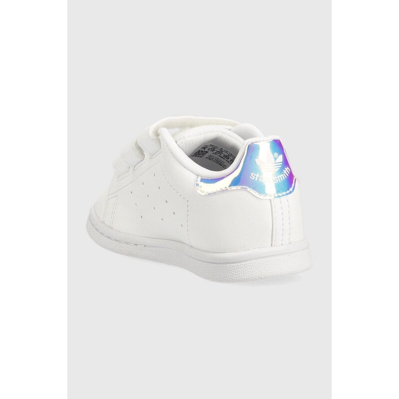 Detské topánky adidas Originals FX7537 biela farba