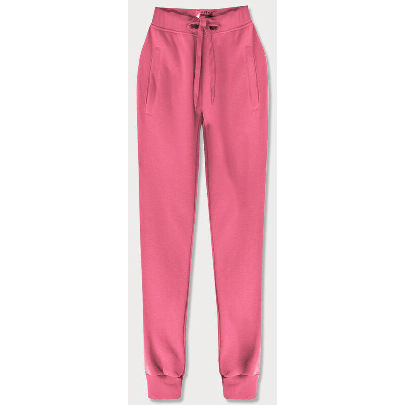 J.STYLE Ružové teplákové nohavice (CK01-58) 66064921