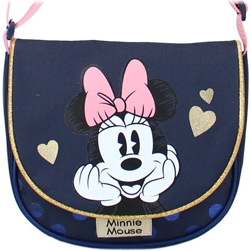 Vadobag Dievčenská taška cez rameno Minnie Mouse - Glitter Love 37578375