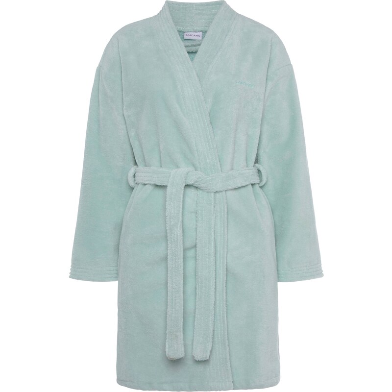 LASCANA Krátky župan mätová 55341465