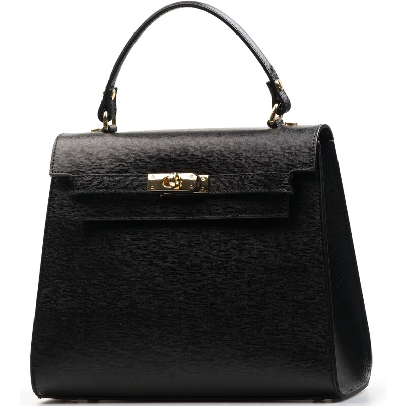 Blaire Kožená kabelka Lavinia čierna 65468847