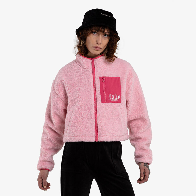 Juicy Couture NELLY SHERPA ZIP FLEECE XS 58174713