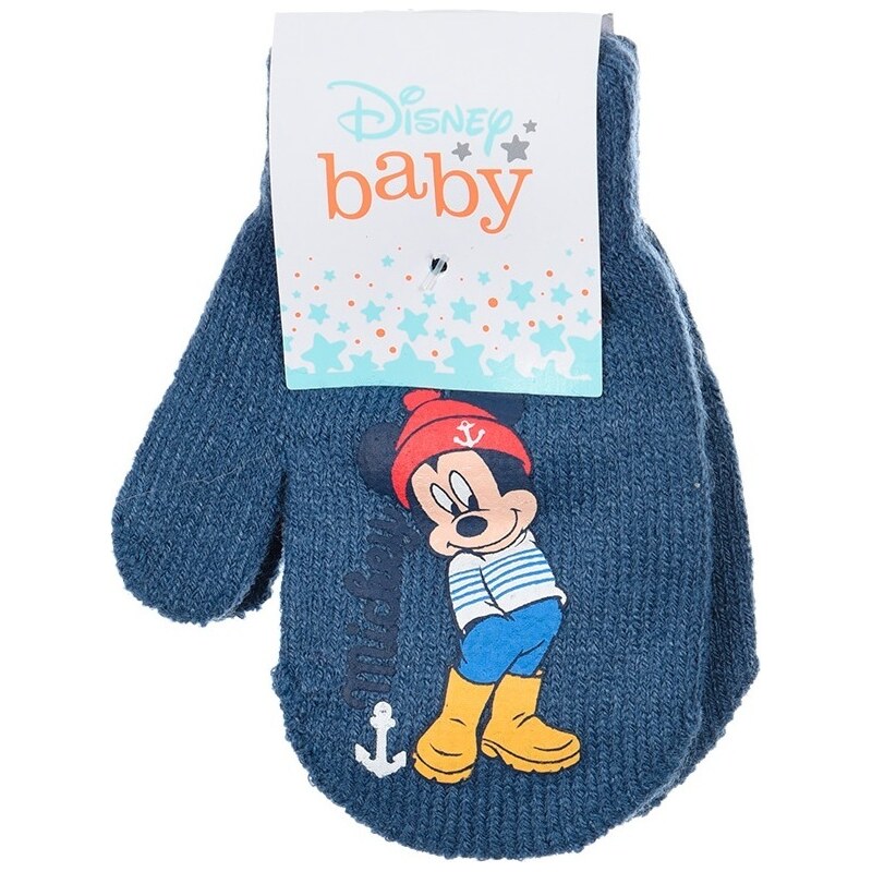 Mickey Mouse tmavomodré chlapčenské palčiaky 37593495