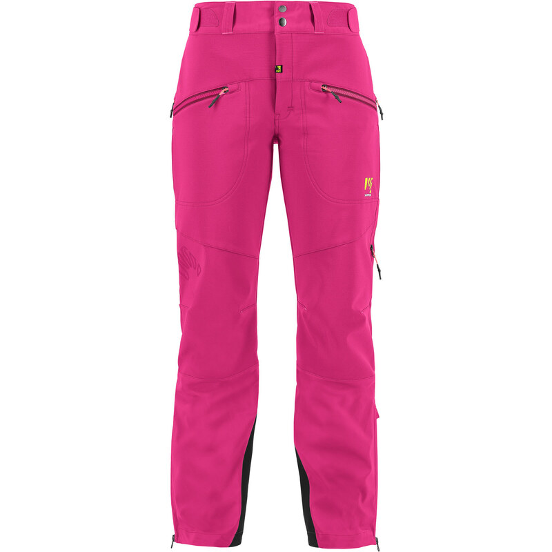 Karpos marmolada skialpové nohavice, dámske, malinové/ružové 58443323