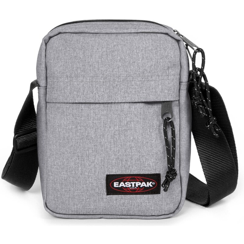 EASTPAK Taška cez rameno The One sivá melírovaná / burgundská / čierna 55046628