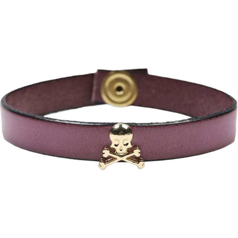 Scalpers Náramok tmavoružová 67297743