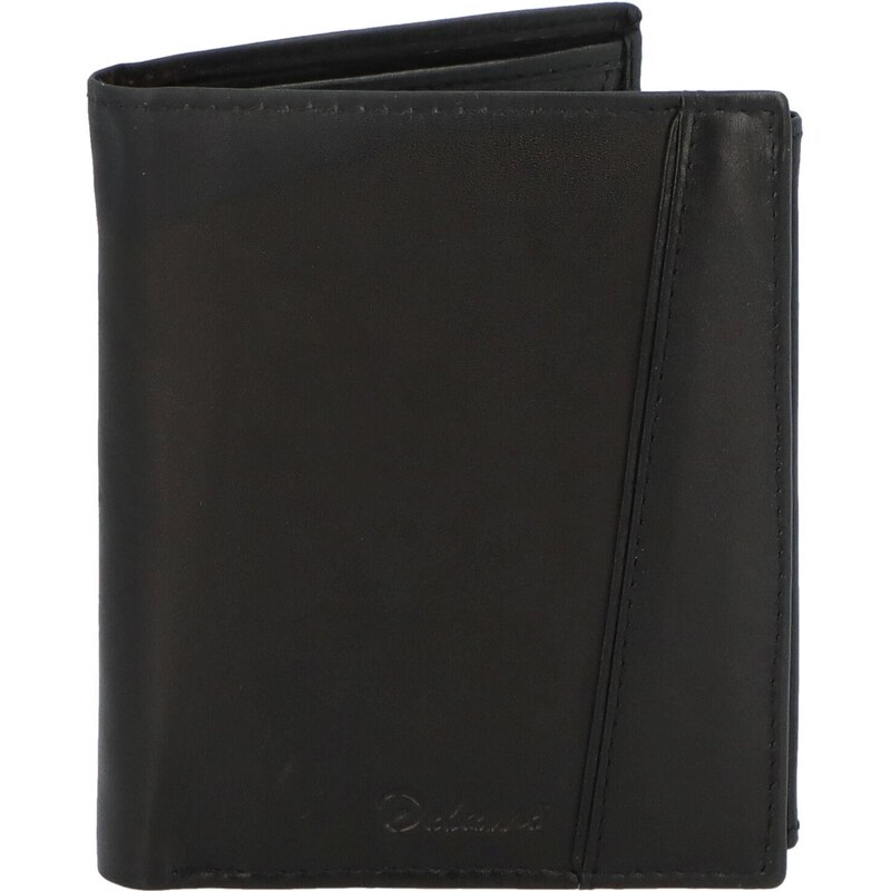 Pánska kožená peňaženka čierna - Delami Elain čierna 51013364
