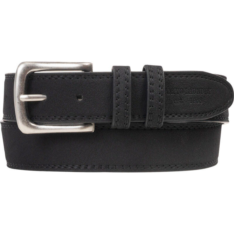 Tokyo Laundry George Pánsky Opasok Čierny Čierna S - M 37601220