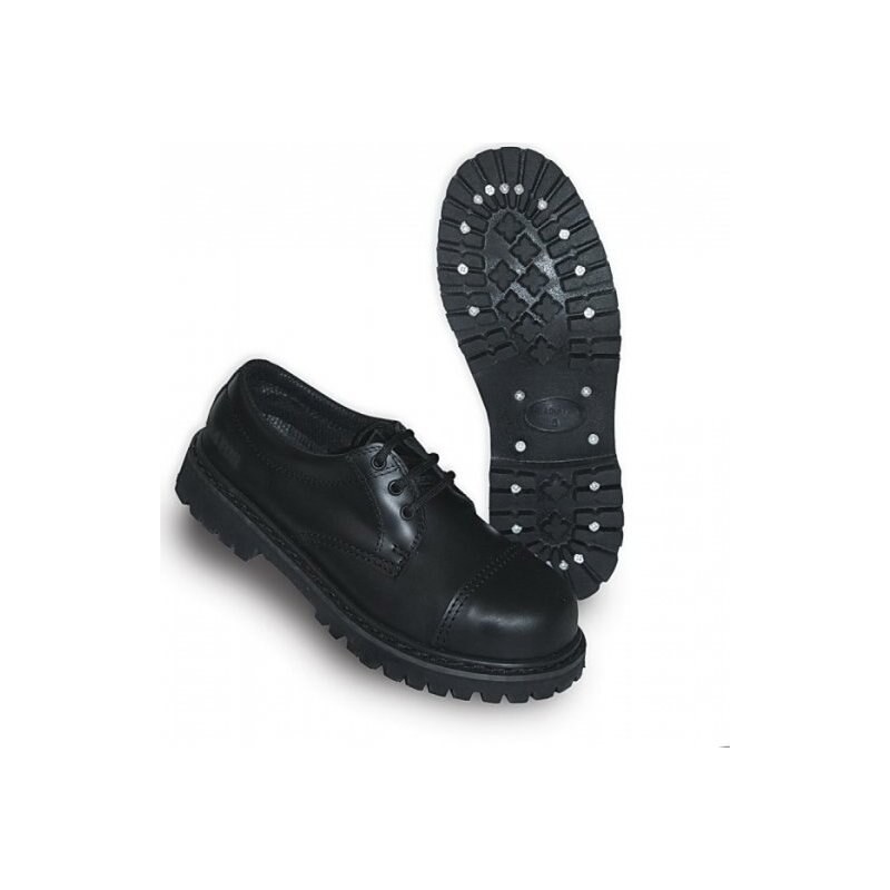 BRANDIT topánky Boots 3-dírkové čierne