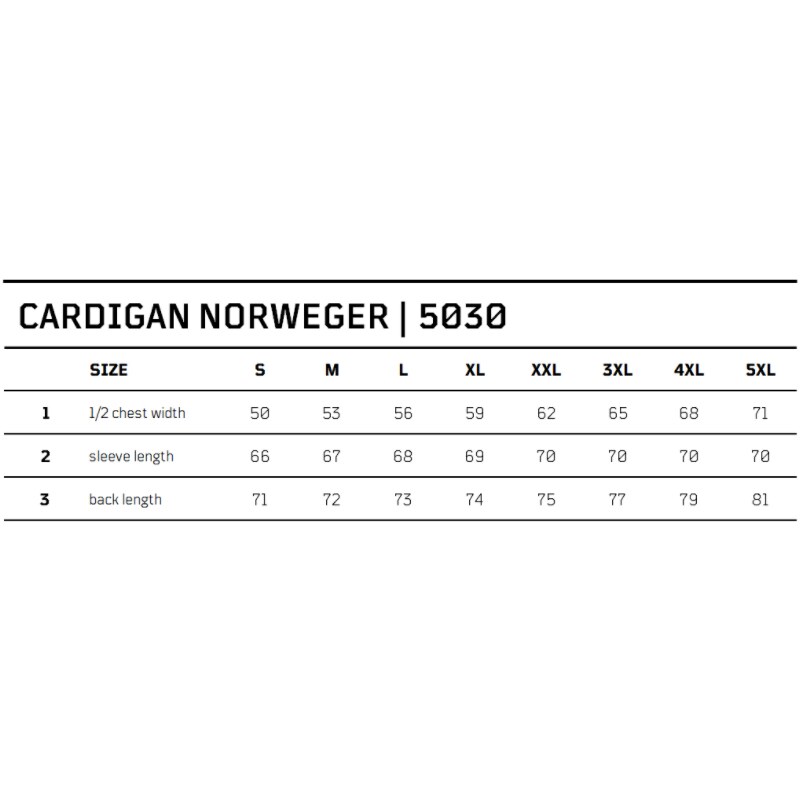 BRANDIT sveter Cardigan Norweger Čierna