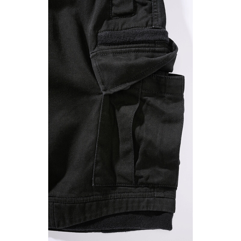 BRANDIT kraťasy Packham Vintage Shorts Čierna