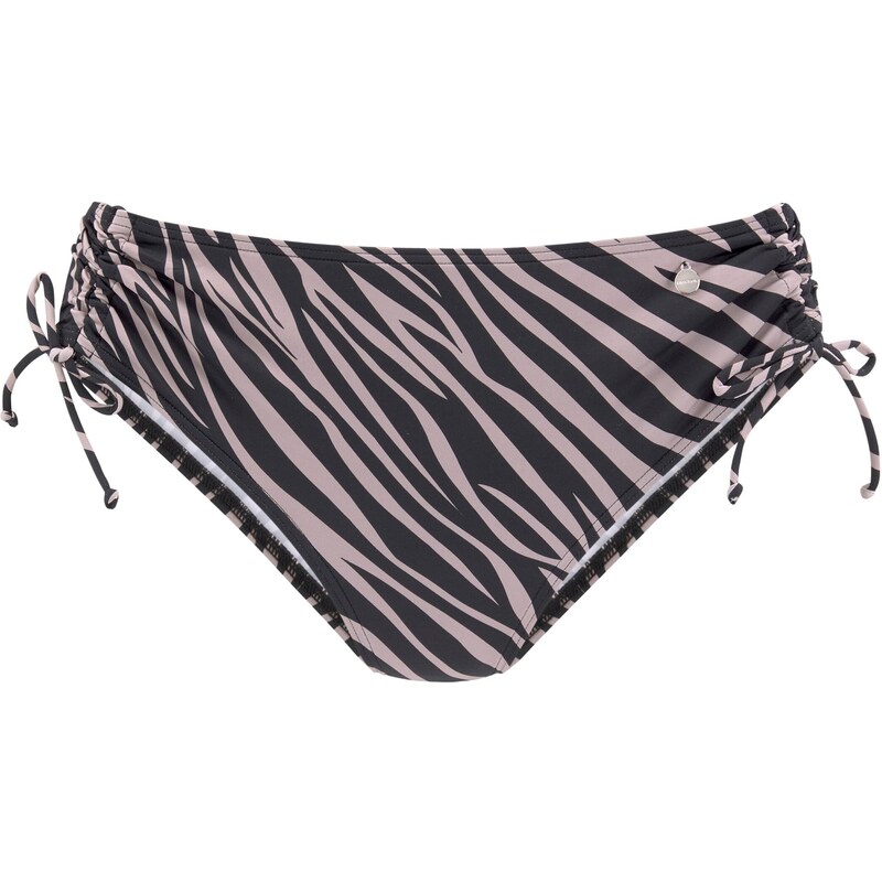 LASCANA Bikinové nohavičky Kaa tmavobéžová / čierna 54444562