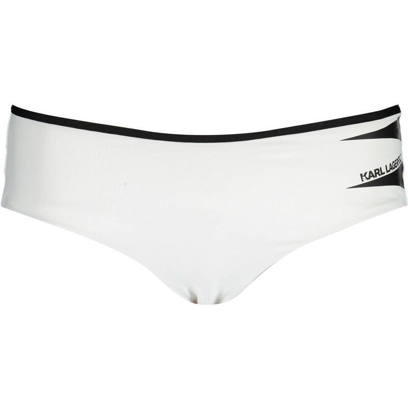 KARL LAGERFELD BEACHWEAR Biely spodný diel plaviek Karl Lagerfeld 64793914