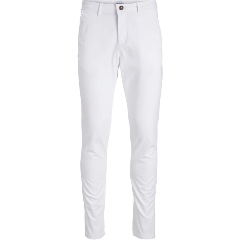 JACK & JONES Chino nohavice JJIMarco JJBowie biela 37624350
