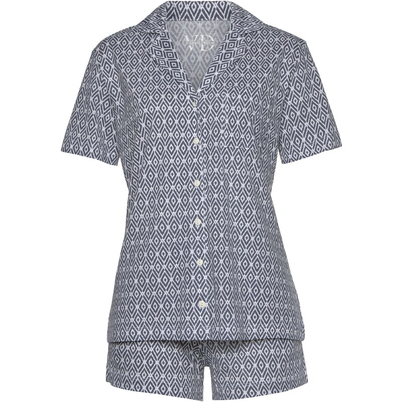 VIVANCE Kraťasy Dreams sivá / biela 54242509