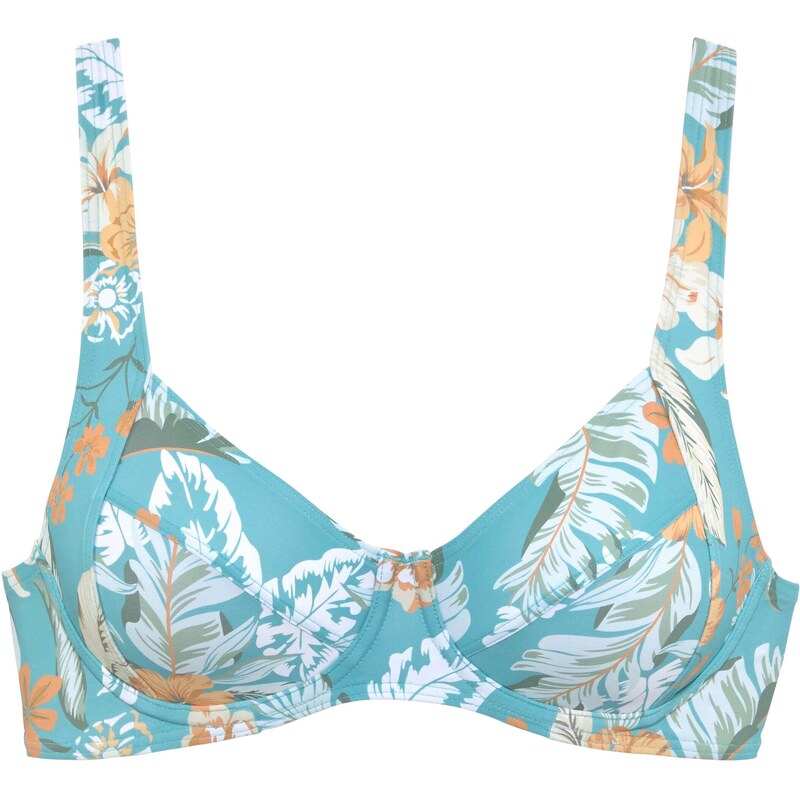 SUNSEEKER Bikinový top krémová / modrá / kaki / oranžová 66846461