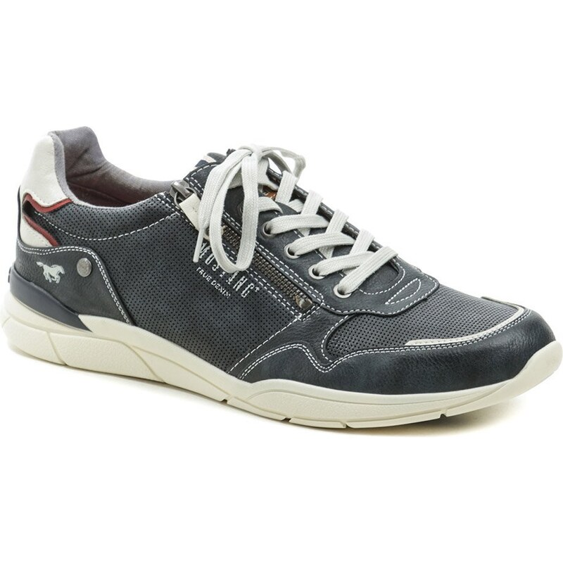 Mustang 4138-309-820 navy pánske nadmerné poltopánky 62197576