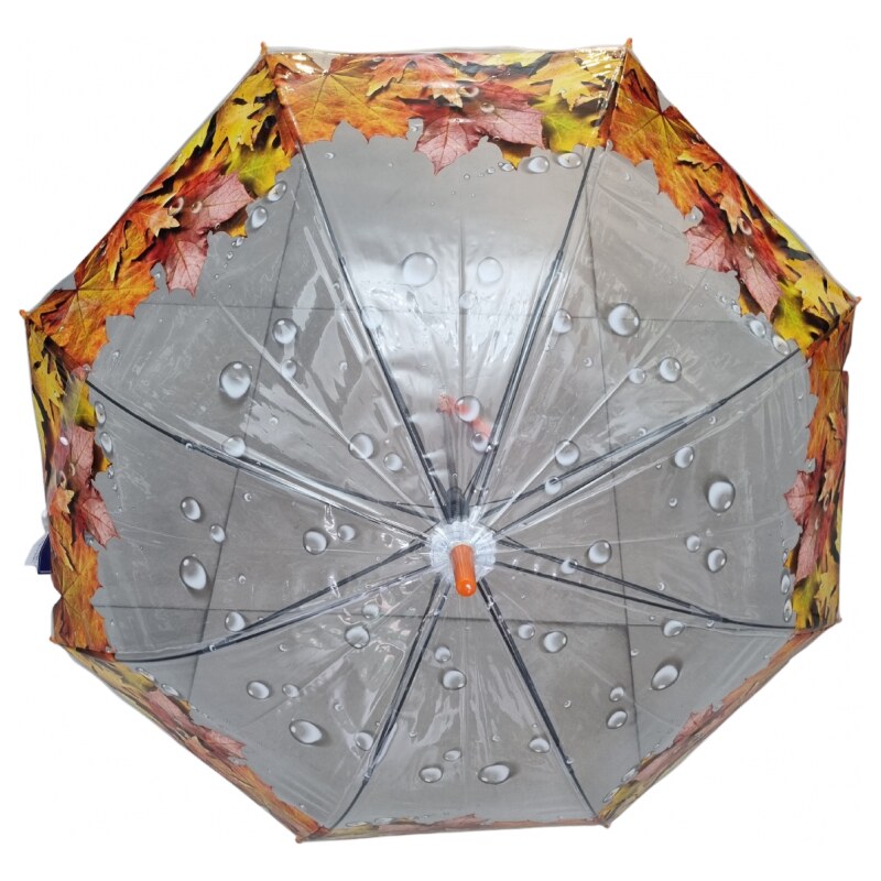 Katrins Fashion Dáždnik priesvitný mokré kvapky 37600540