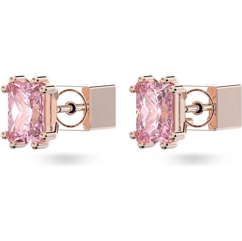 Swarovski Jedinečné bronzové náušnice kôstky so zirkónmi Stilla 66581751