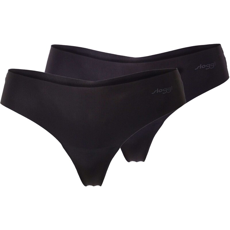 SLOGGI Tangá ZERO Microfibre 2.0 H sivá / čierna 37652290