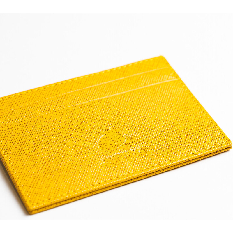 SHPERKA Peňaženka na kreditné karty žltá