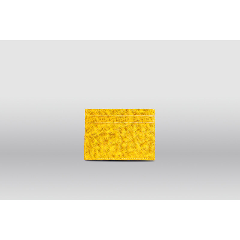 SHPERKA Peňaženka na kreditné karty žltá