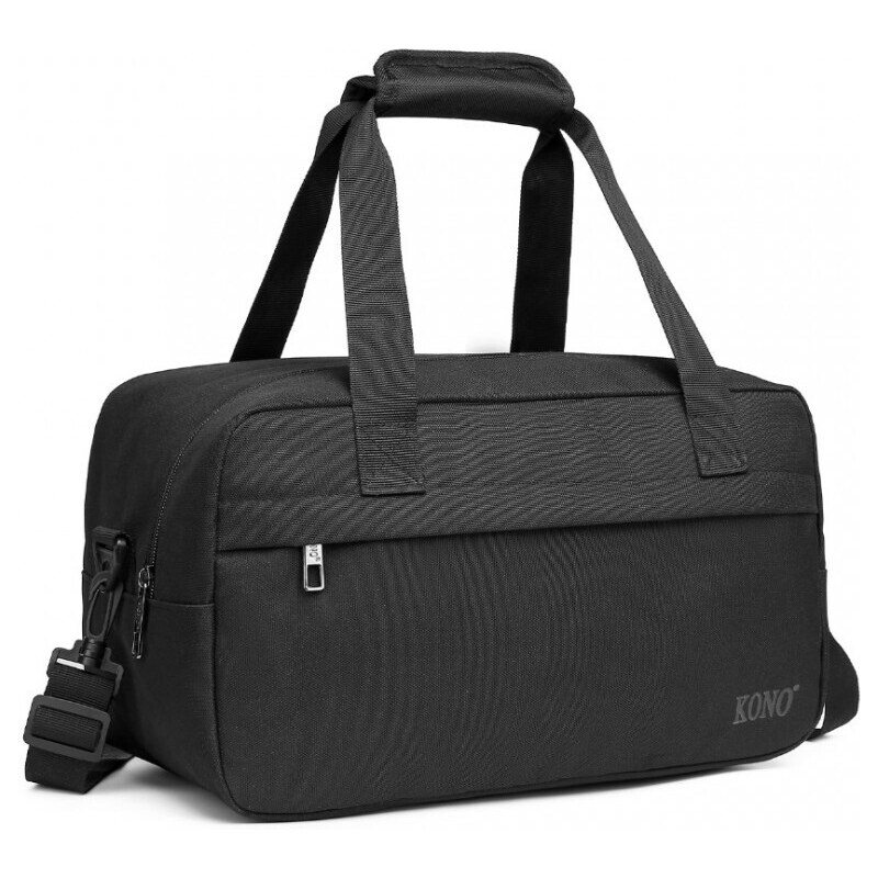 Cestovná taška KONO unisex malá čierna 46997644