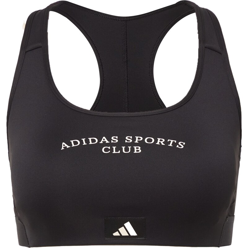 ADIDAS PERFORMANCE Športová podprsenka Sports Club čierna / biela 67801144