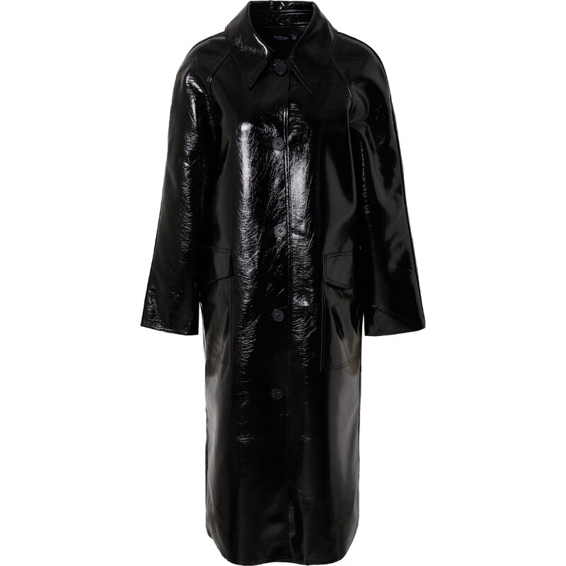 Nasty Gal Prechodný kabát čierna 66007502
