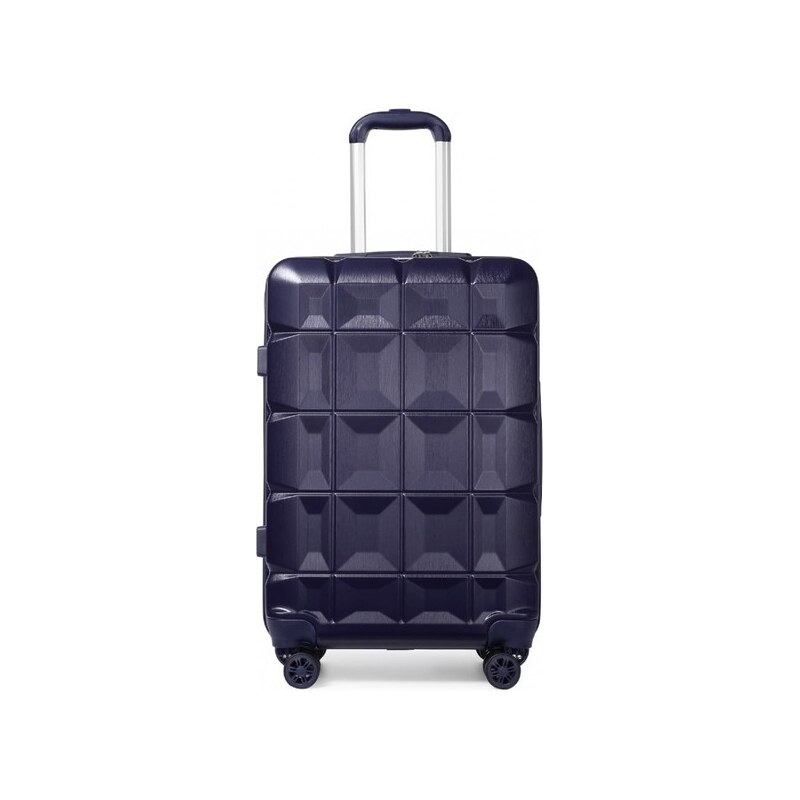 KONO Cestovný kufor - medium ABS plastový tmavomodrý 37674810