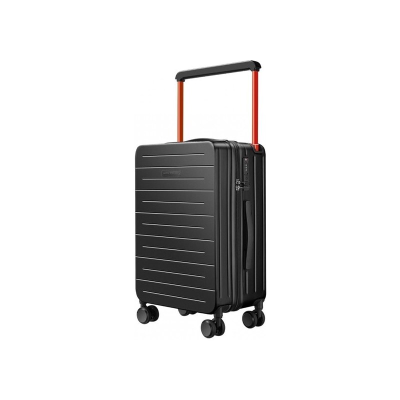 British traveller Cestovný kufor - malý unisex KONO s rúčkou čierny 37674814