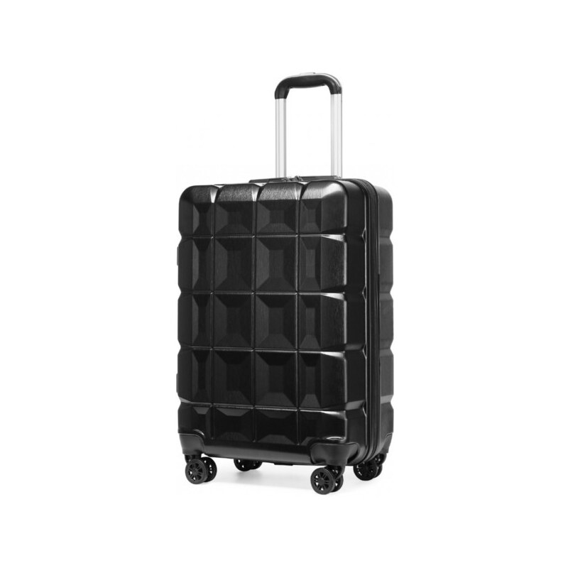 KONO Cestovný kufor - malý ABS plastový čierny 37674805