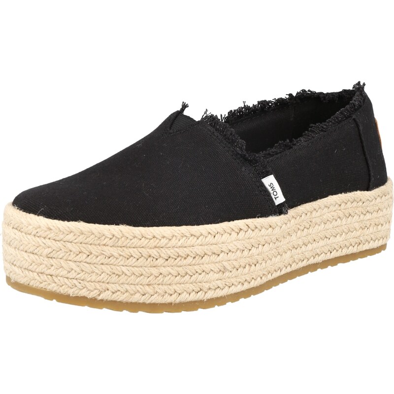 TOMS Papuče VALENCIA čierna 37692597