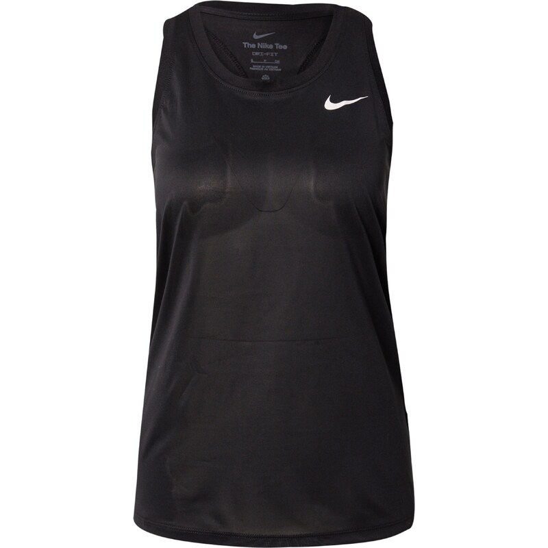 NIKE Športový top čierna / biela 37691501