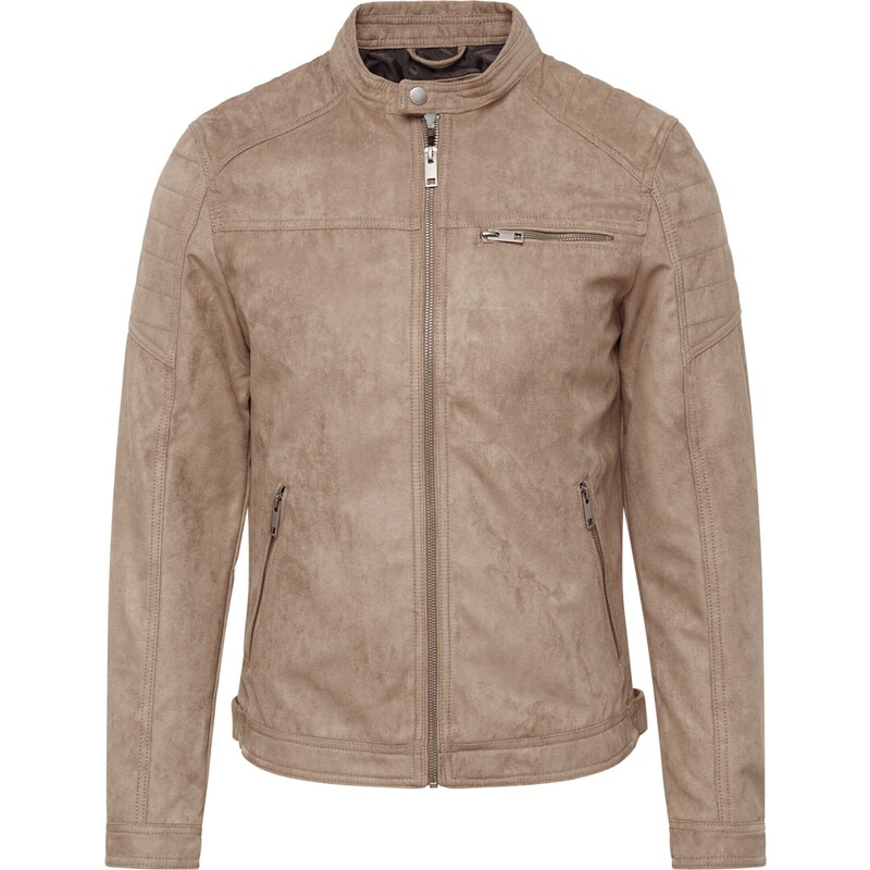 JACK & JONES Prechodná bunda JCORocky svetlohnedá 37691614