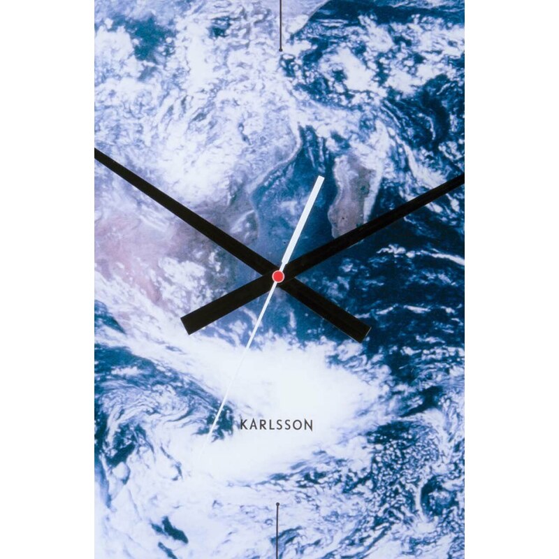 Nástenné hodiny Karlsson Earth