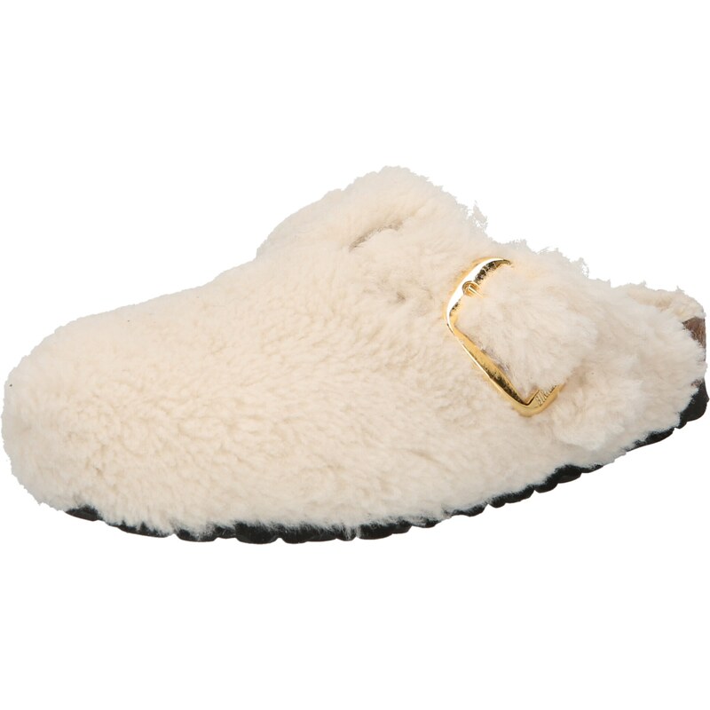 BIRKENSTOCK Papuče Boston Big Buckle krémová / zlatá 44463533